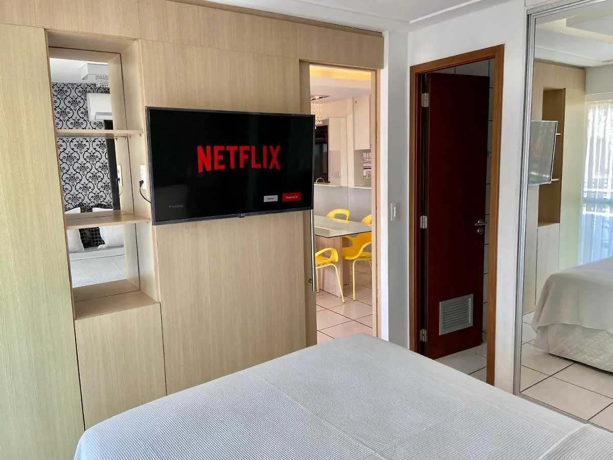 Apartamento 17º Andar Beira Mar Com 2 Quartos Fortaleza  Brasil
